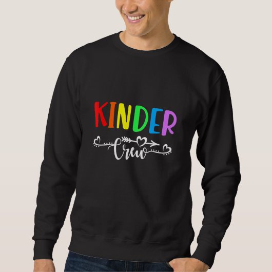 Kinder Crew Team Kindergarten T-shirt 1 dag (Voorkant)