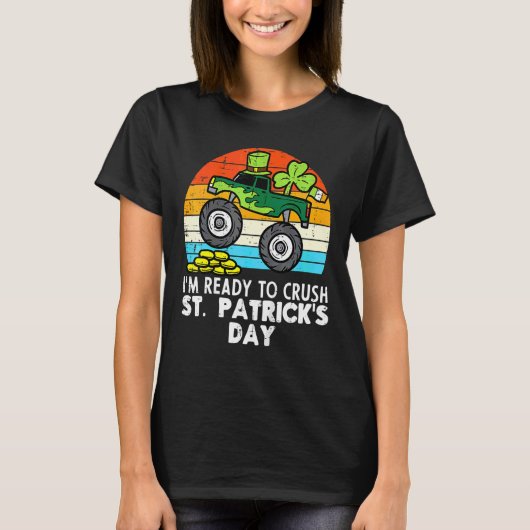 Kinder Crush St Patrick Day T-shirt (Voorkant)