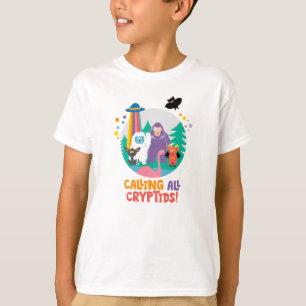 Kinder Cryptid Club T-shirt