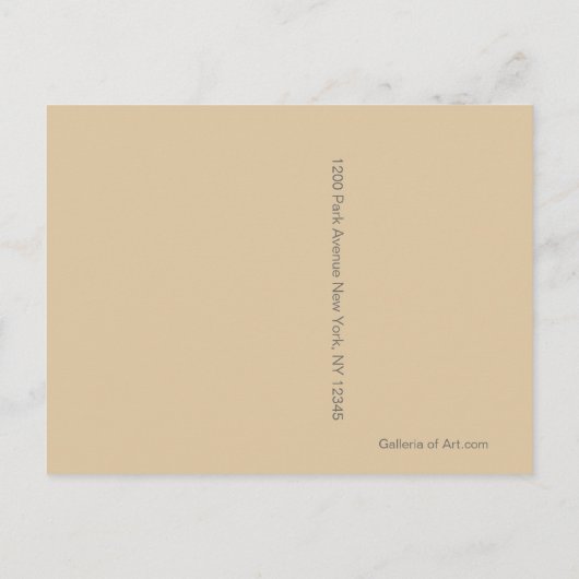 Kinder Curtsy ~ Briefkaart / Uitnodigingen (Achterkant)