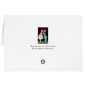 Kinder Curtsy CHANGE COLOR ~ Kaart (Achterkant Horizontaal)