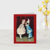 Kinder Curtsy CHANGE COLOR ~ Kaart (Gele Bloem)