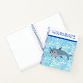 Kinder Custom Narwhal Schets Notitieboek (Binnen)