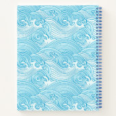 Kinder Custom Narwhal Schets Notitieboek (Achterkant)