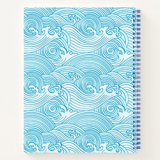 Kinder Custom Narwhal Schets Notitieboek (Achterkant)