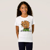 Kinder Cute Baby Mammoth T-Shirt (Voorkant volledig)