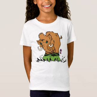 Kinder Cute Baby Mammoth T-Shirt