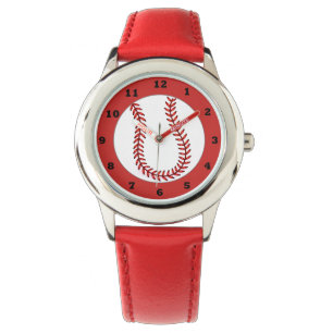 Kinder Cute Baseball Watch Horloge