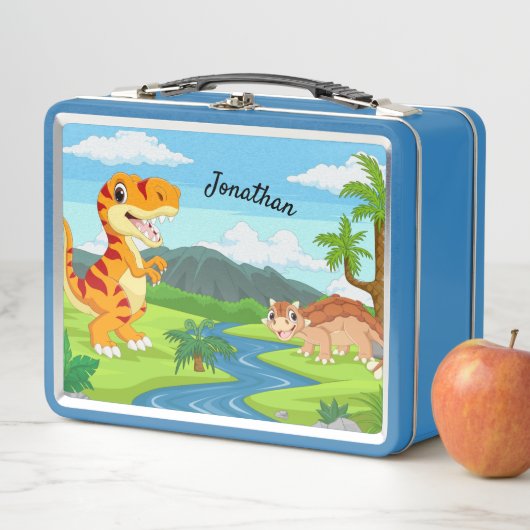 Kinder Cute Cartoon Dinosaurs School (In situ)