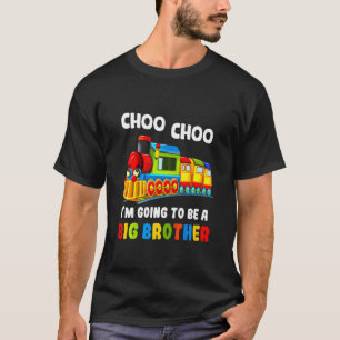Kinder Cute Choo Choo Ik ga een grote broer worden T-shirt