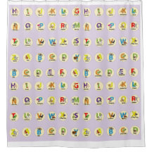 Kinder Cute Colorful Animal Alfabet