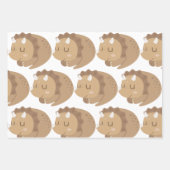 Kinder Cute Dinosaur Inpakpapier Vel (Voorkant 2)