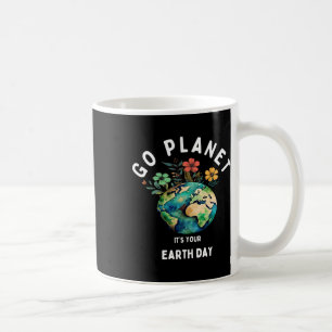 Kinder Cute Earth Day Go Planet the Your Earth Day Koffiemok