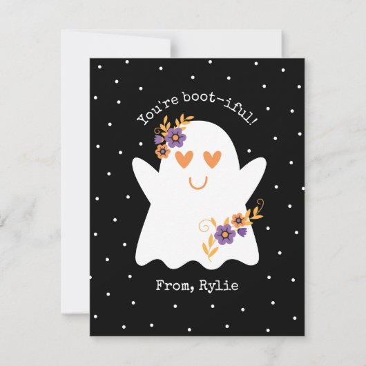 Kinder Cute halloween Ghost (Voorkant)