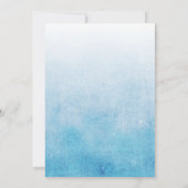 Kinder Cute Hippo met een blauwe Cupcake Birthday Kaart (Achterkant)