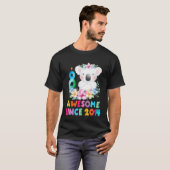 Kinder Cute Koala Beer: 8 jaar zondagsuitrusting v T-shirt (Voorkant volledig)