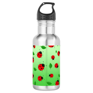 Kinder Cute lady bug & green verlofpatroonverloop Waterfles