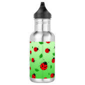 Kinder Cute lady bug & green verlofpatroonverloop Waterfles (Rechts)