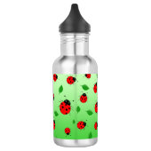 Kinder Cute lady bug & green verlofpatroonverloop Waterfles (Links)