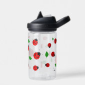 Kinder Cute lady bug & green verlofpatroonverloop Waterfles (Links)
