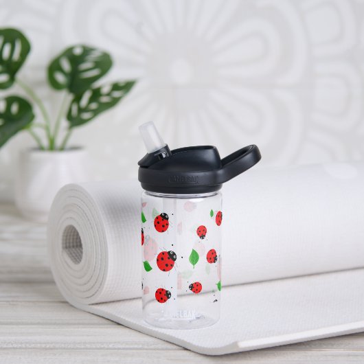 Kinder Cute lady bug & green verlofpatroonverloop Waterfles (Yoga)