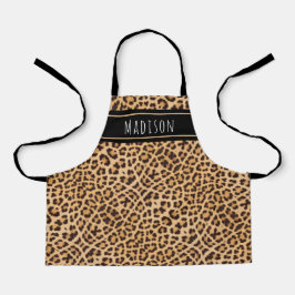 Kinder Cute Leopard Print Personalized Girls Schort