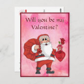 Kinder Cute Valentijnsdag Briefkaart (Voorkant / Achterkant)