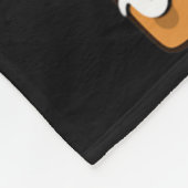 Kinder Dabbing Dab Gingerbrood Man Xmas Girls Boys Fleece Deken (Hoek)