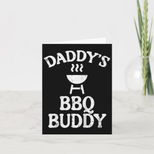 Kinder daddys bbq buddy Schattigee barbecue famili Kaart