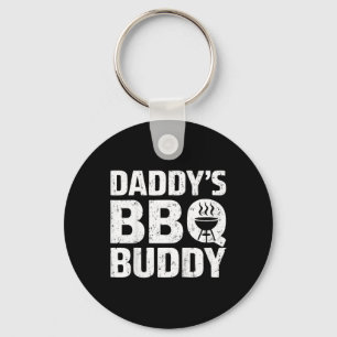 Kinder Daddy's BBQ Buddy Shirt Jonge Jongen Meisje Sleutelhanger