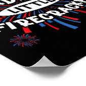 Kinder daddys Little Firecracker Independence Day  Poster (Hoek)