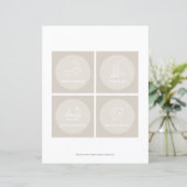 Kinder Dagelijkse Routine Kaarten Visual Schedule  (Staand voorkant)