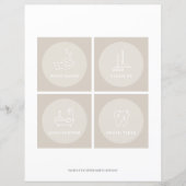 Kinder Dagelijkse Routine Kaarten Visual Schedule  (Voorkant)