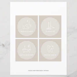 Kinder Dagelijkse Routine Kaarten Visual Schedule 