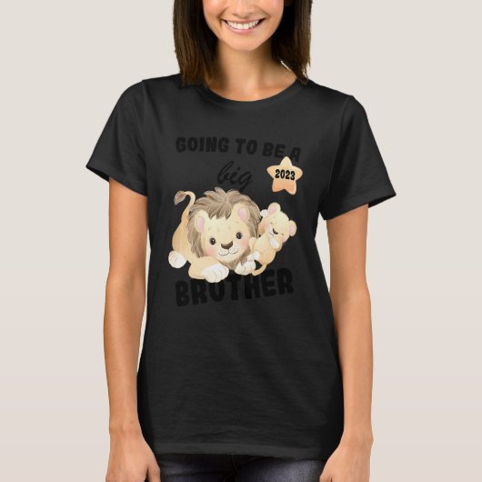 Kinder dat ik een grote broer zal worden die in 20 t-shirt (Voorkant)