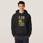 Kinder dat ik een grote broer zal worden van 2023  hoodie (Voorkant volledig)