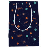 Kinder Deep Space Shooting Stars Planets Black Hol Medium Cadeauzakje (Voorkant)