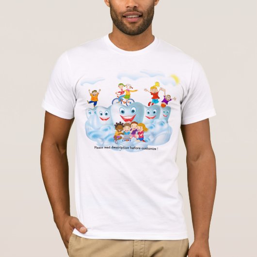 Kinder Dentist Business T-Shirt (Voorkant)