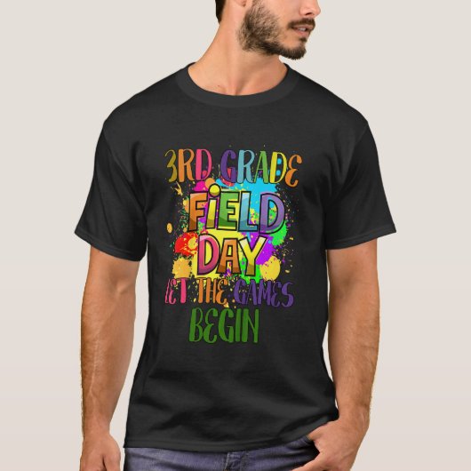 Kinder derde graaddag 2022 laat de Spelen beginnen T-shirt (Voorkant)
