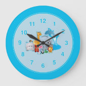 Kinder dierentuin grote klok (Voorkant)