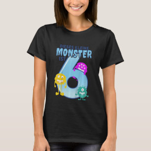 Kinder Dieses kleine Monster 6 Ich bin Six Kind T-shirt