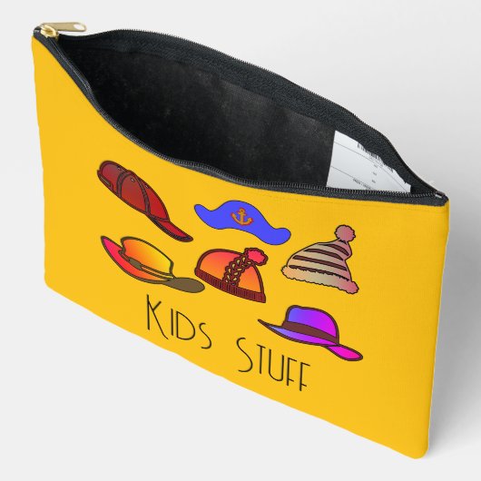 Kinder dingen geel etui (Open)