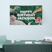 Kinder Dino Jurassic Trex Boy Dinosaur Birthday Spandoek (Beurs)