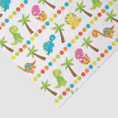 kinder dino prehistorisch tissuepapier (Detail)