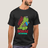 Kinder Dino School Dinosaur School Cone I come T-shirt (Voorkant)