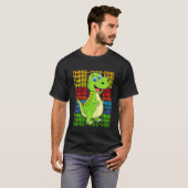 Kinder Dinosaur 3e verjaardag T-shirt (Voorkant volledig)