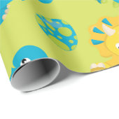 kinder Dinosaur- en prehistorisch verpakkingspapie Cadeaupapier (Rol Hoek)