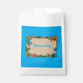 Kinder Dinosaur Party voorkeurstas Bedankzakje