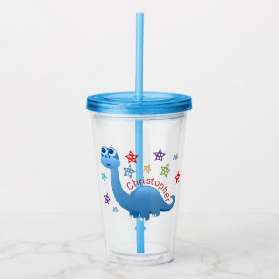 Kinder Dinosaur Persoonlijk Acryl Drinkbeker