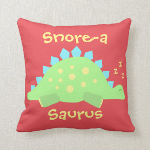 Kinder Dinosaur Sleepy Baby Stegosaurus Kussen